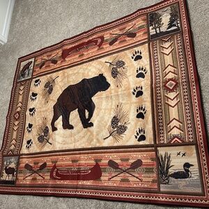 Bear rug